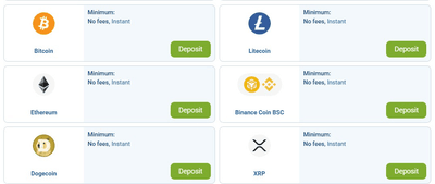 Deposit methods